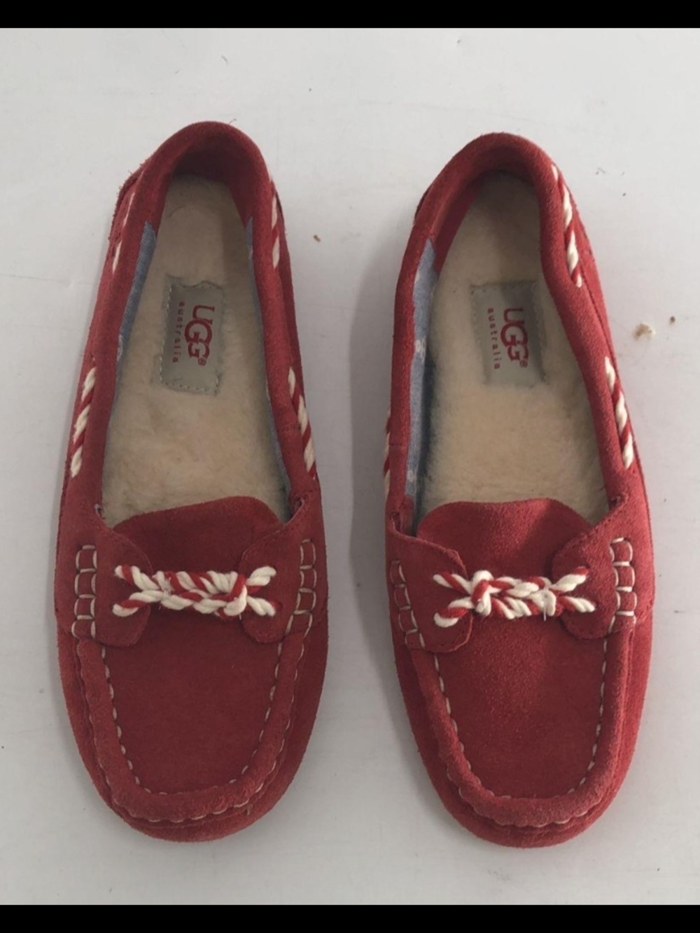 UGG Australia W Genoa Moccasin Loafers Size 6 Like New